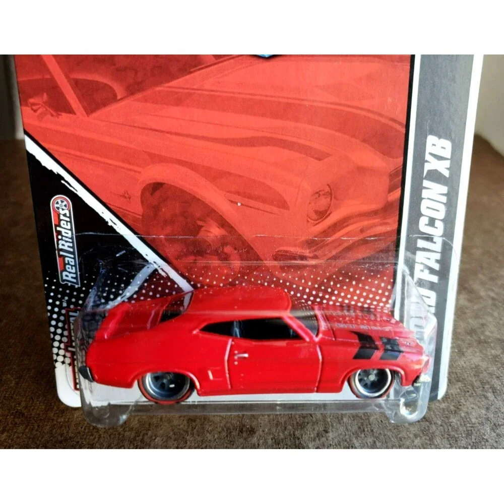 2011 Hot Wheels GARAGE SERIES FORD '73 FORD FALCON XB Red #7/20 REAL RIDERS 10SP